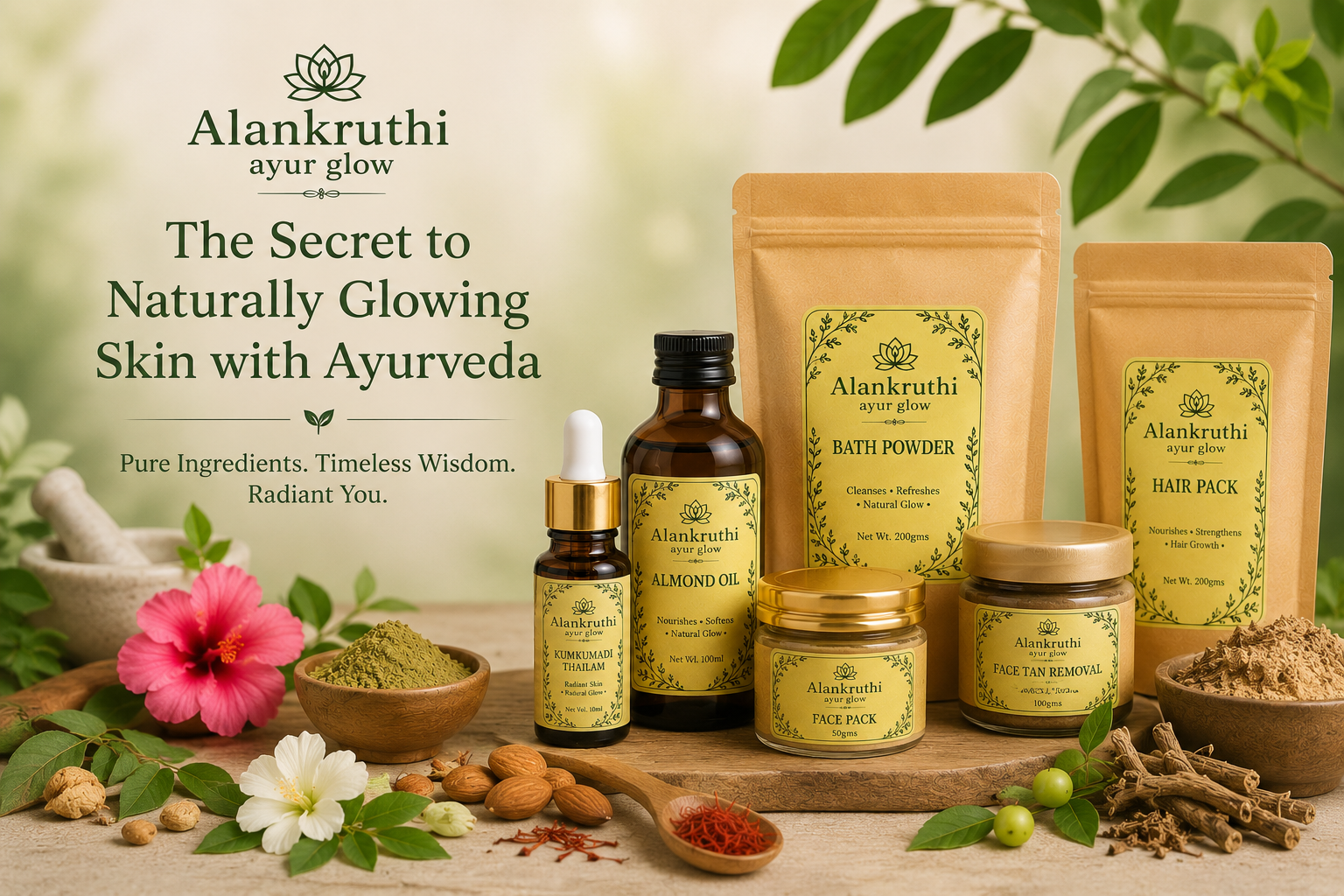 The Secret to Naturally Glowing Skin with Ayurveda