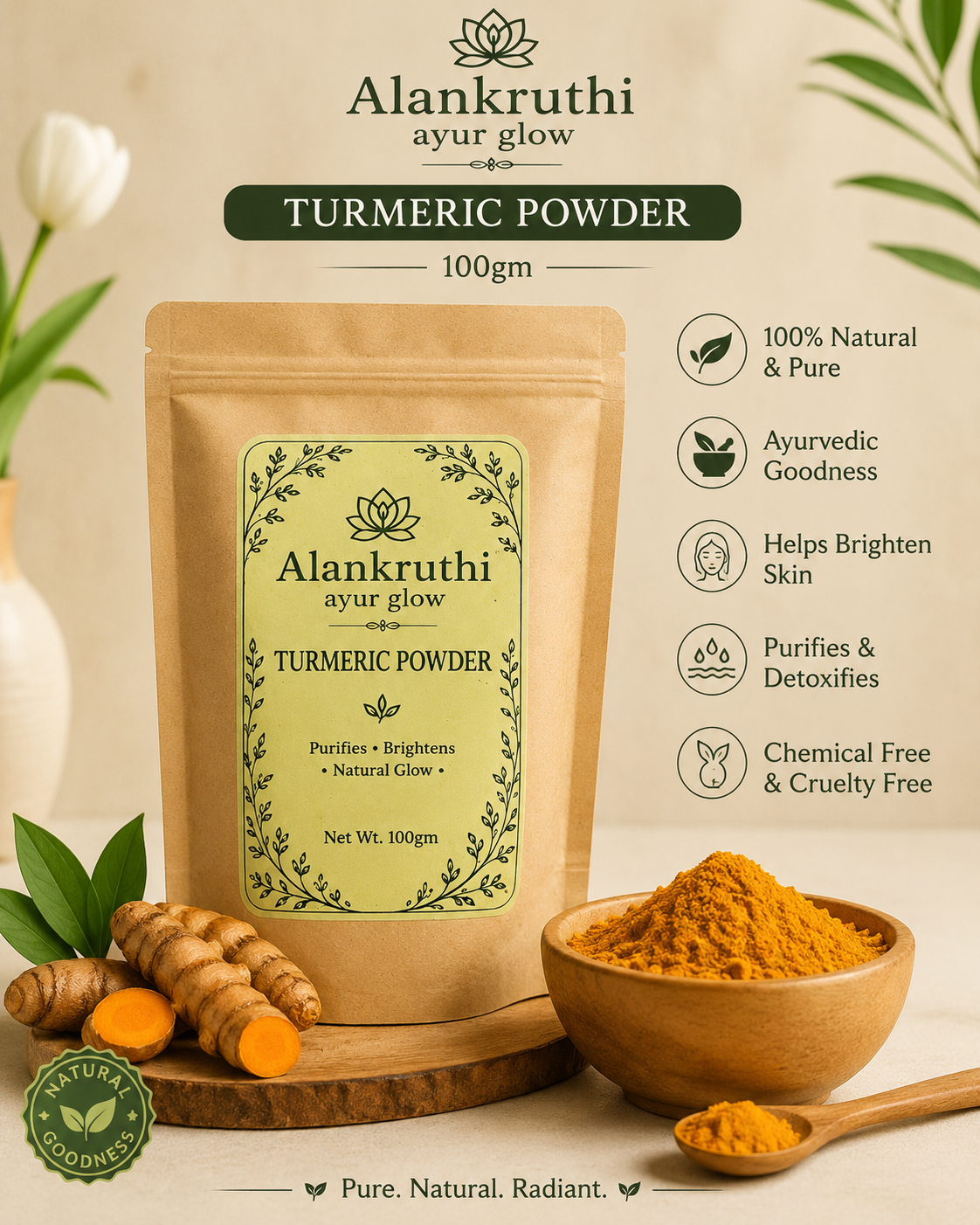 Turmeric Powder 100gms