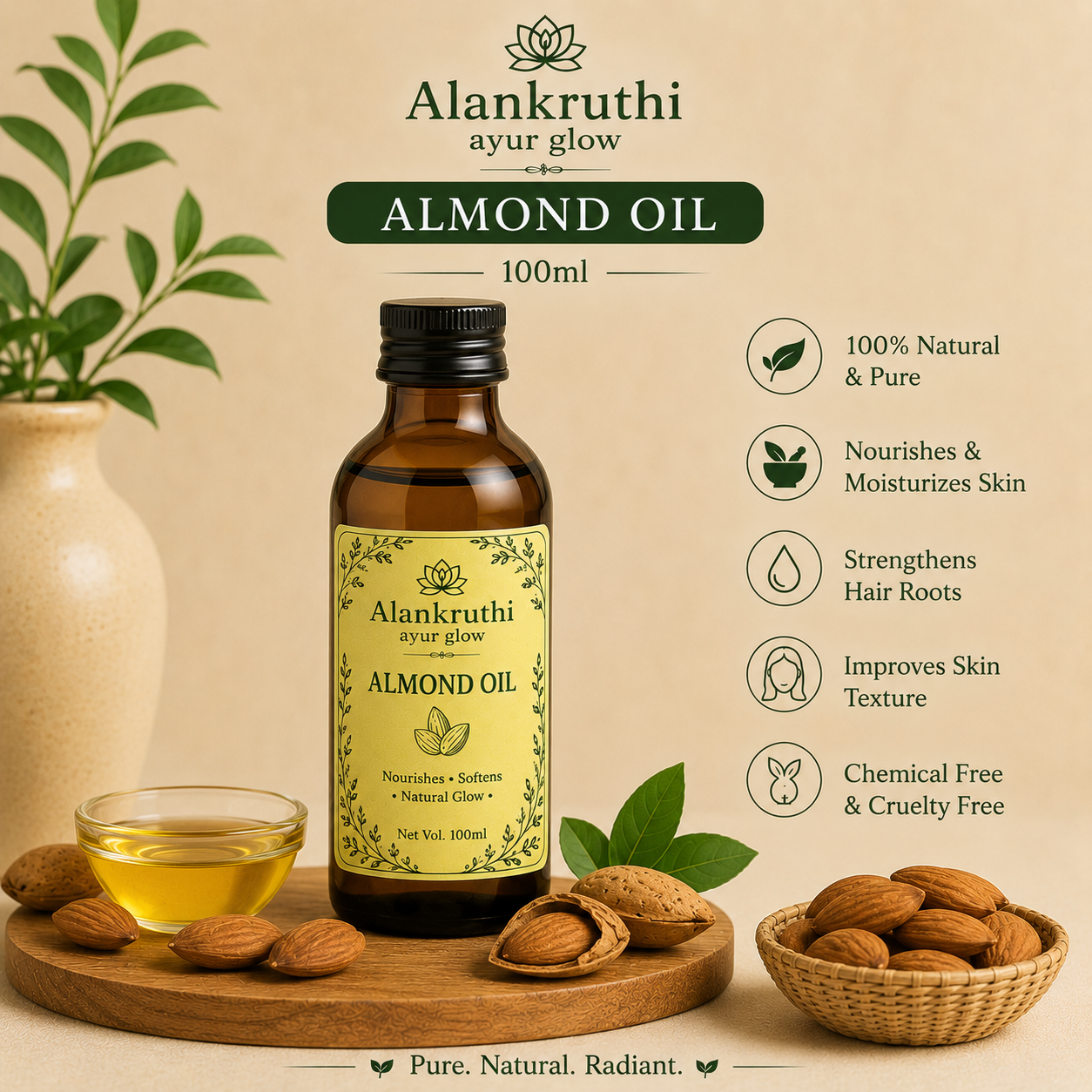 Almond Oil – 100ml